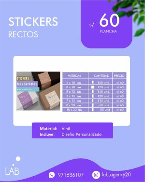 Stickers de seguridad para cajas