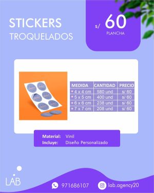 Sticker redondos